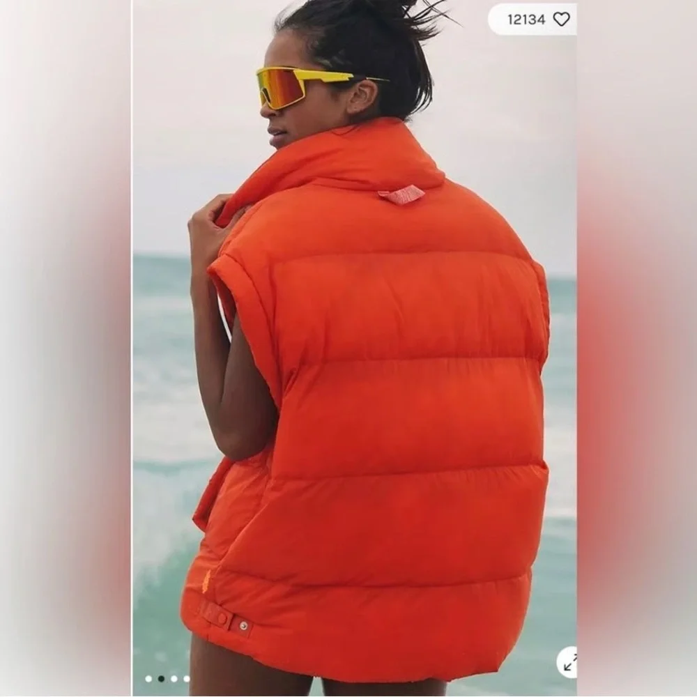 free people movement In A Bubble Puffer Vest - Picture 2 of 4